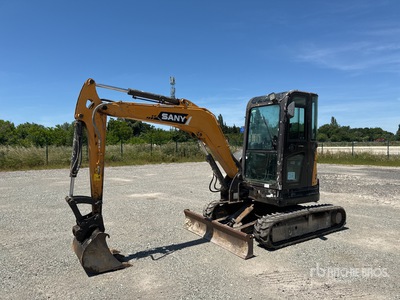 2015 Sany SY35U Mini-Pelle Mini Excavator