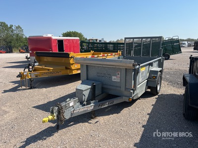 2018 Felling FT-6DTE-G 10 ft S/A Dump Utility Trailer
