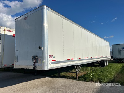 2019 Wabash DVCVHPC 53 ft x 102 in T/A Van Trailer
