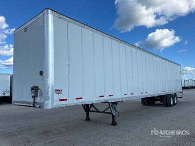 2020 Wabash 53 ft x 102 in T/A Van Trailer