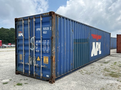 40 ft High Cube حاويات تخزين