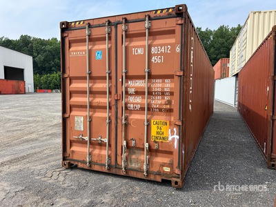 2007 40 ft High Cube Container per stoccaggio