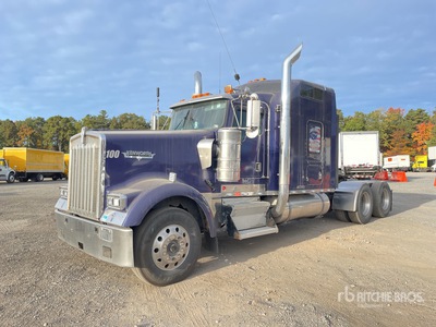 1997 Kenworth W900 6x4 T/A Sleeper Truck Tractor