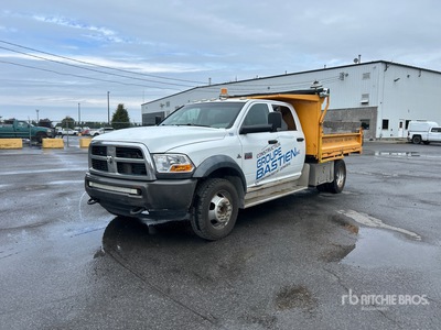 2011 Dodge Ram 5500 4x2 Crew Cab Dump Truck