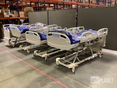 (4) Hill-Rom Hospital Beds