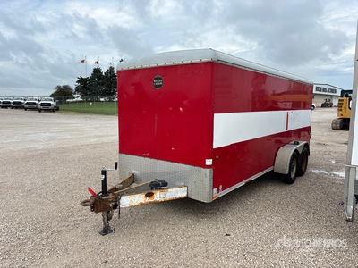 2008 Wells Cargo 17 ft T/A Enclosed Trailer