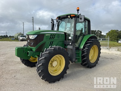 2014 (unverified) John Deere 6125M 4WD Tractor