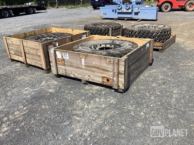 (4) Michelin 16.00R20 Tires w/Wheels