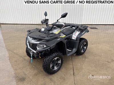 2023 CF Moto CForce 625 RT3 Quad Agricole 35kmh (Unused)