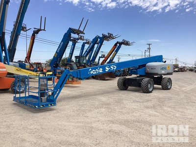 2017 Genie S-85 4WD Diesel Plataforma Elevadora Telescópica