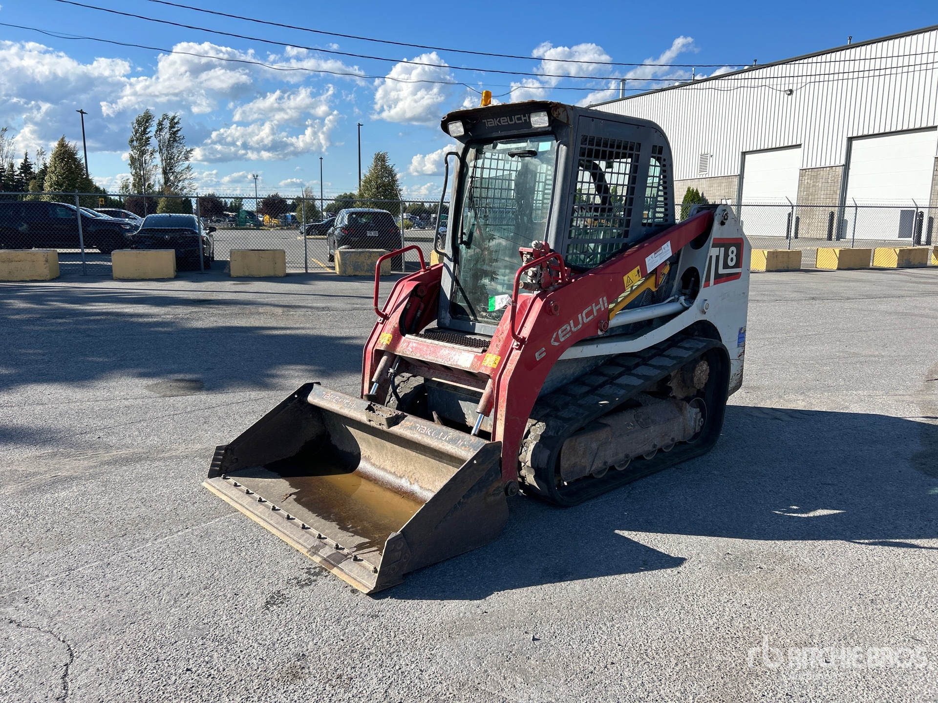 2018 Takeuchi TL8CW Compact Track Loader