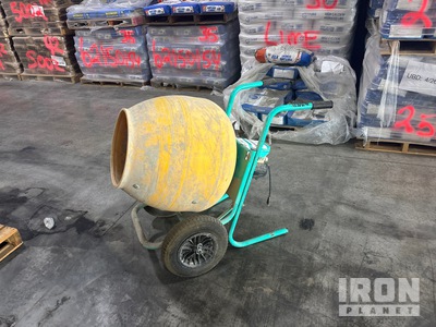 Imer Wheelman II Portable Concrete Mixer