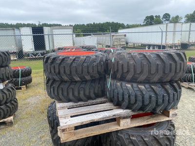 Quantity of (4) Bobcat 10x16.5 Pneus (Unused)