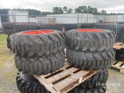 Quantity of (4) Bobcat 10x16.5 Pneus (Unused)