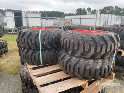 Quantity of (4) Bobcat 10x16.5 Pneus (Unused)