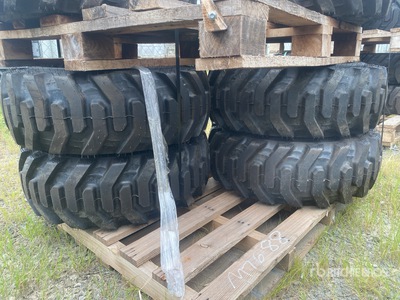 Quantity of (4) Bobcat 10x16.5 Pneus (Unused)