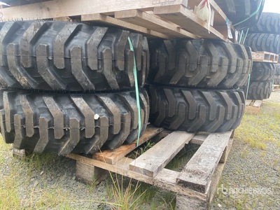 Quantity of (4) Bobcat 10x16.5 Pneus (Unused)