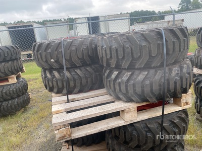 Quantity of (4) Bobcat 10x16.5 Pneus (Unused)