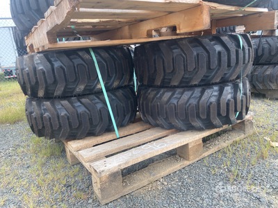 Quantity of (4) Bobcat 10x16.5 Pneus (Unused)