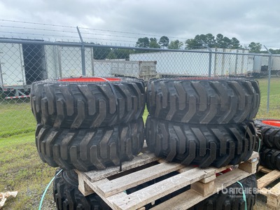 Quantity of (4) Bobcat 10x16.5 Pneus (Unused)