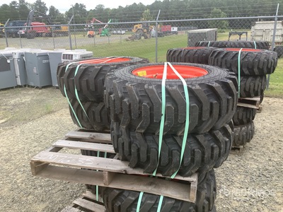 Quantity of (4) Bobcat 10x16.5 Pneus (Unused)