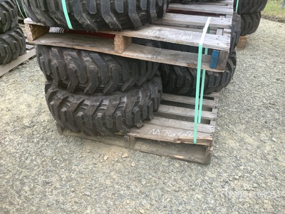 Quantity of (4) Bobcat 10x16.5 Pneus (Unused)