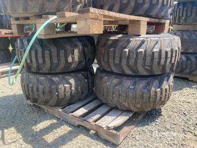 Quantity of (4) Bobcat Tyres (Unused)