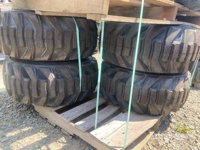 Quantity of (4) Bobcat Tires (Unused)