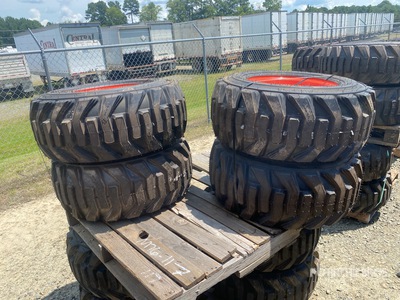 Quantity of (4) Bobcat Tyres (Unused)