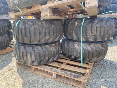 Quantity of (4) Bobcat Tyres (Unused)