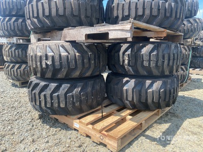 Quantity of (4) Bobcat Tyres (Unused)