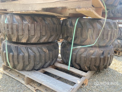 Quantity of (4) Bobcat Tyres (Unused)