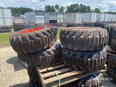 Quantity of (4) Bobcat Tyres (Unused)