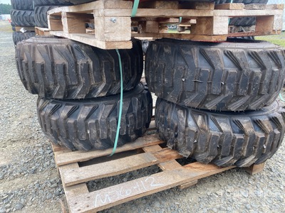 Quantity of (4) Bobcat Tires (Unused)