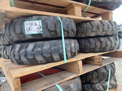 Quantity of (8) Bobcat 5.70-12 w/Wheels (Unused) - Fits Bobcat S570