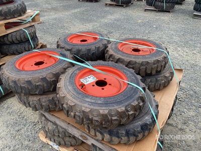 Quantity of (8) Bobcat w/Wheels (Unused) - Fits Bobcat S570