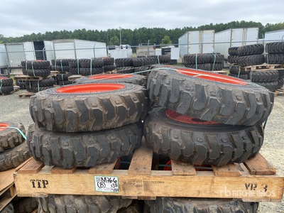 Quantity of (8) Bobcat 5.70-12 w/Wheels (Unused) - Fits Bobcat S570