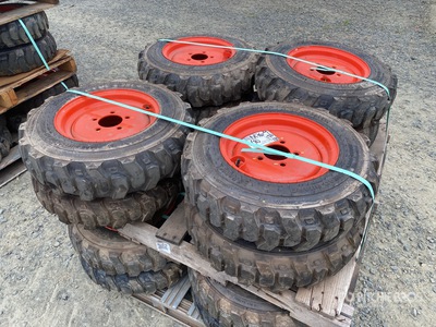 Quantity of (8) Bobcat 5.70-12 w/Wheels (Unused) - Fits Bobcat S570