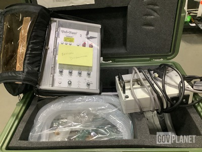 (3) Impact 754M Uni-Vent Eagle Portable Ventilators w/Storage Cases