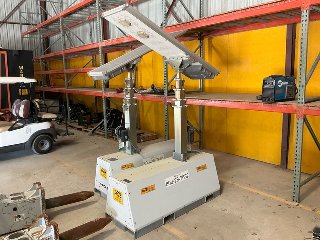 2020 (unverified) Trime X-Pole 50 W Solar Single Light Tower