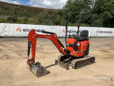 2017 Kubota U10-3 を見 Mini Excavator