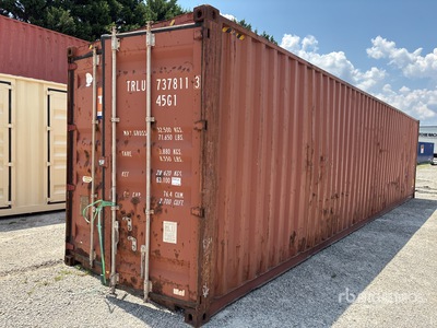 40 ft High Cube Storage Container