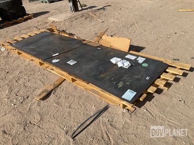 (3) 12'x3'x5/16" Metal Plates