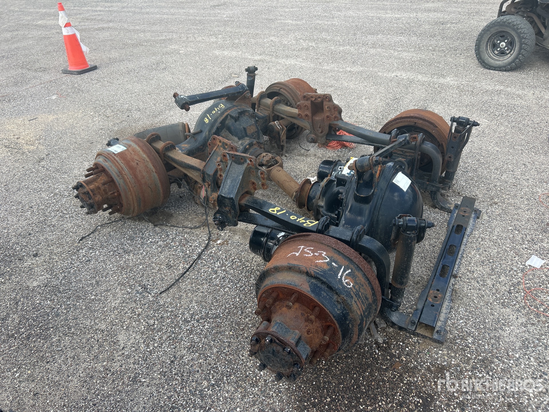 Quantity of (2) Truck Axle