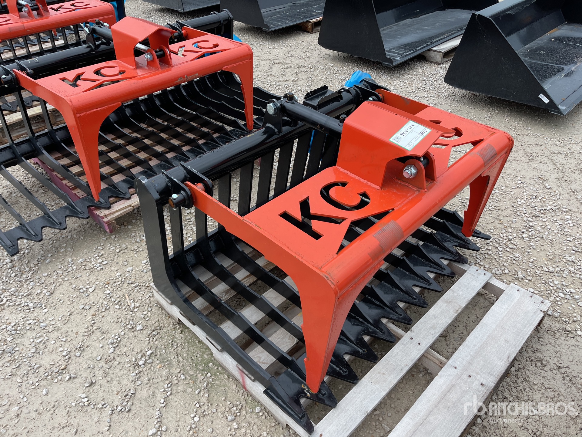 2025 Kit Containers Skid Steer Grapple