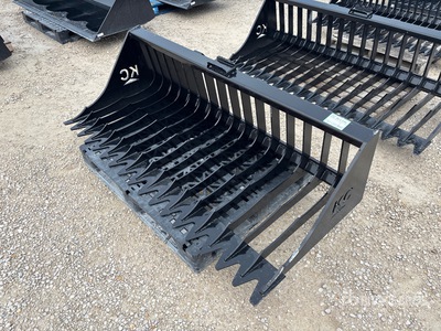 2025 Kit Containers 76 in Skeleton Skid Steer Bucket