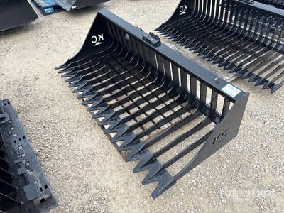 2025 Kit Containers 76 in Skeleton Skid Steer Bucket