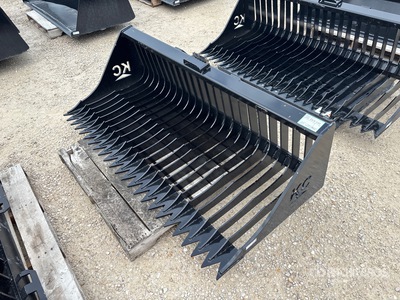2025 Kit Containers 71 in Skeleton Skid Steer Bucket