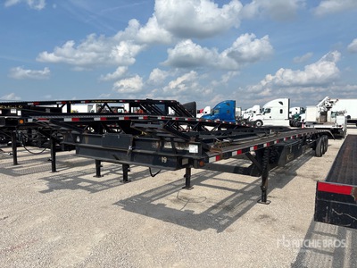 2023 Kaufman Tri/A Open Car Carrier Trailer