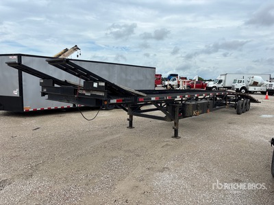 2023 Kaufman Tri/A Open Car Carrier Trailer